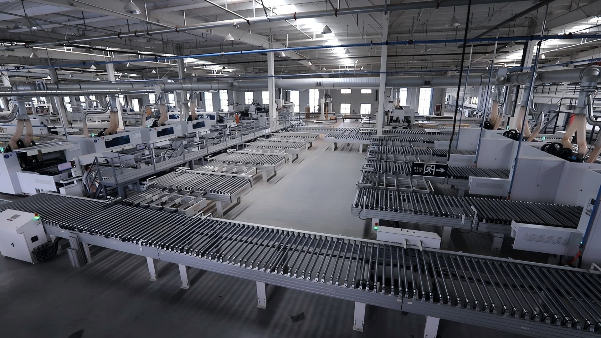 LMFU automated furniture production line